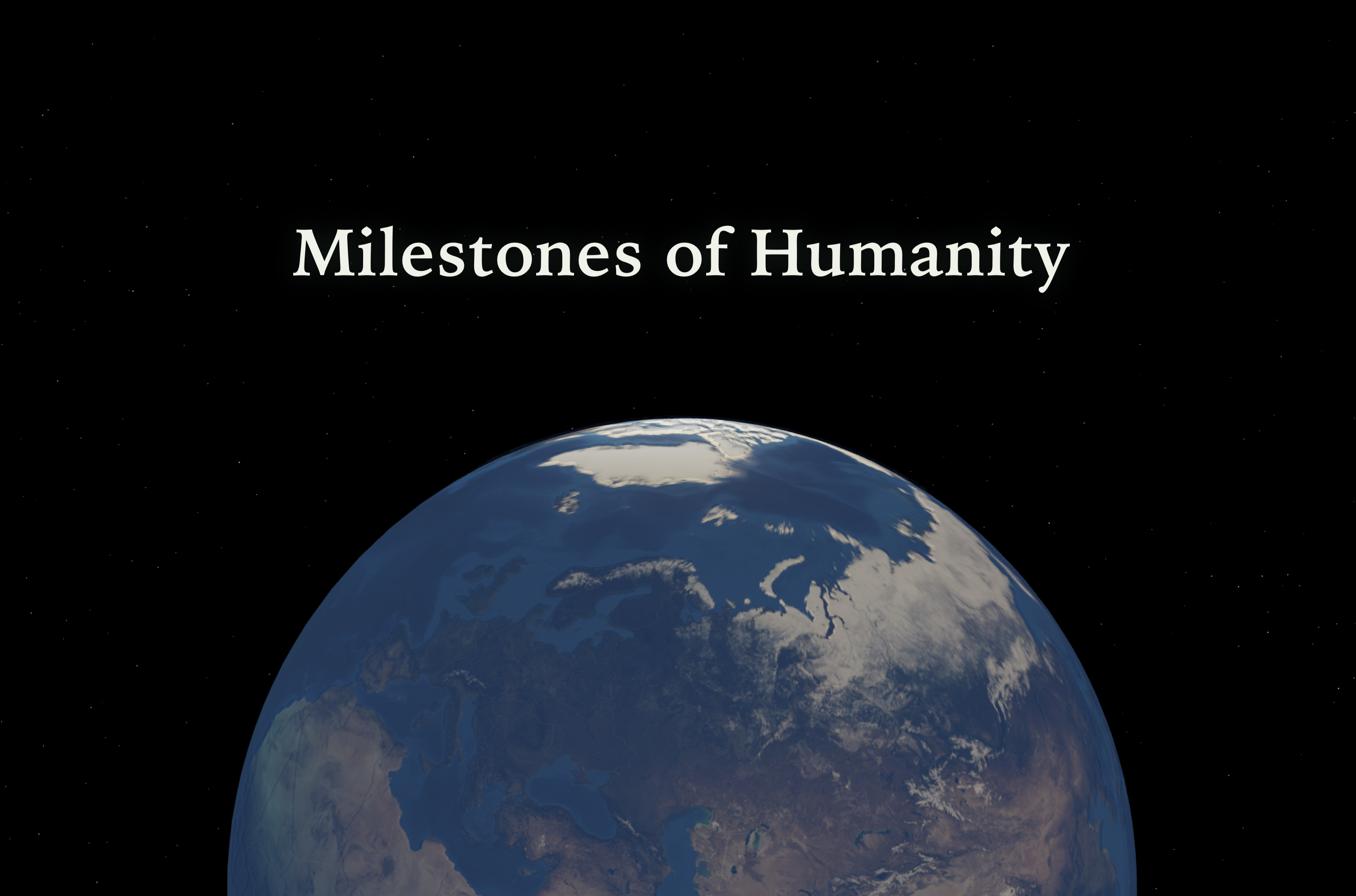 Milestones of Humanity